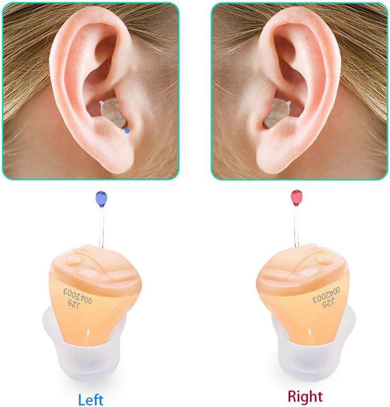 Alt view image 2 of 6 - Hearing Aid Audifonos Ear Sound Amplifier J25 Super MINI Hearing Aids for Elderly/Deaf Hearing Amplifier