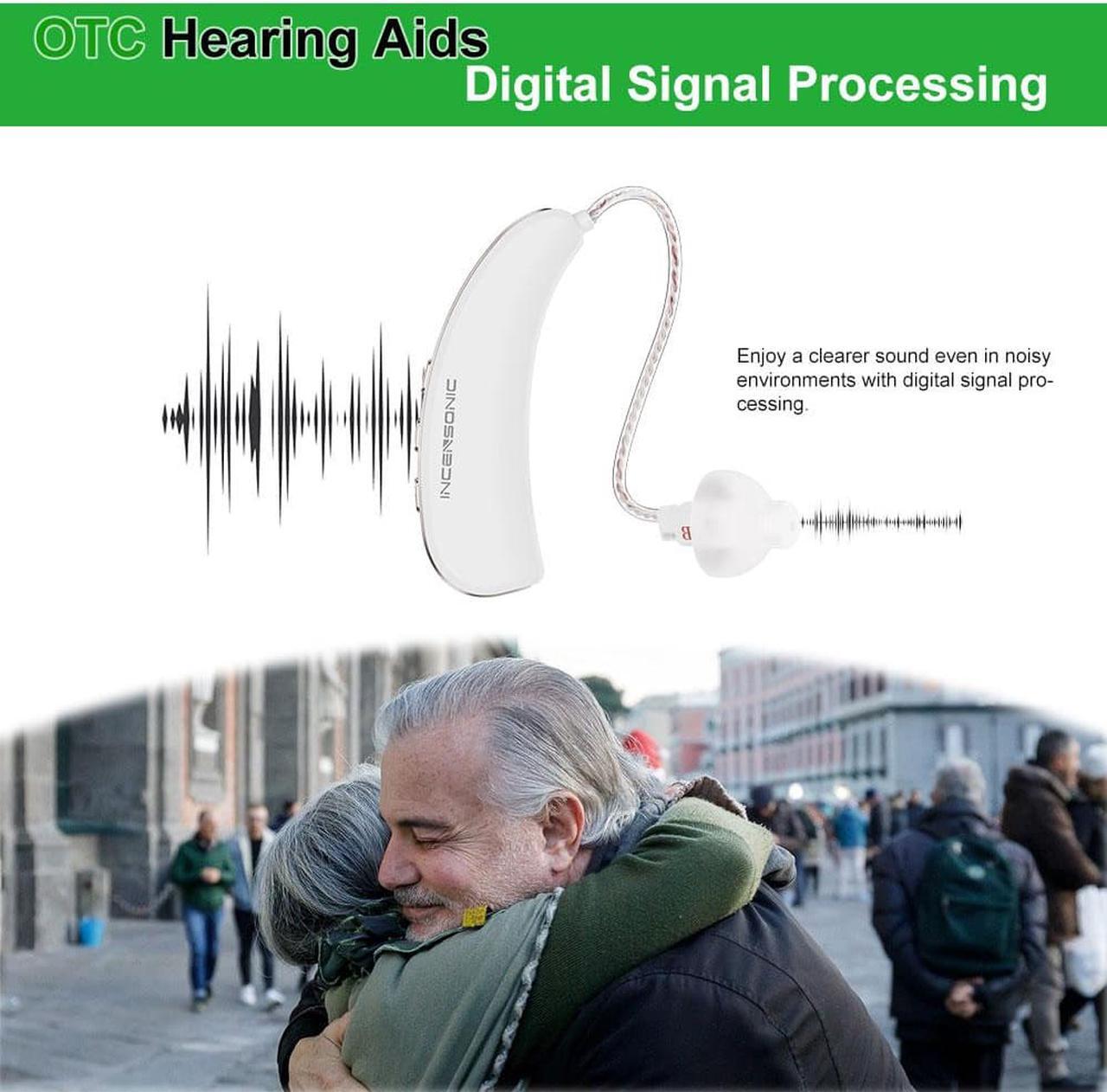 Alt view image 5 of 7 - BTE stealth hearing aid charge digital adjustable audio amplifier for noise reduction in the elderly R20D1 R20D1-Right