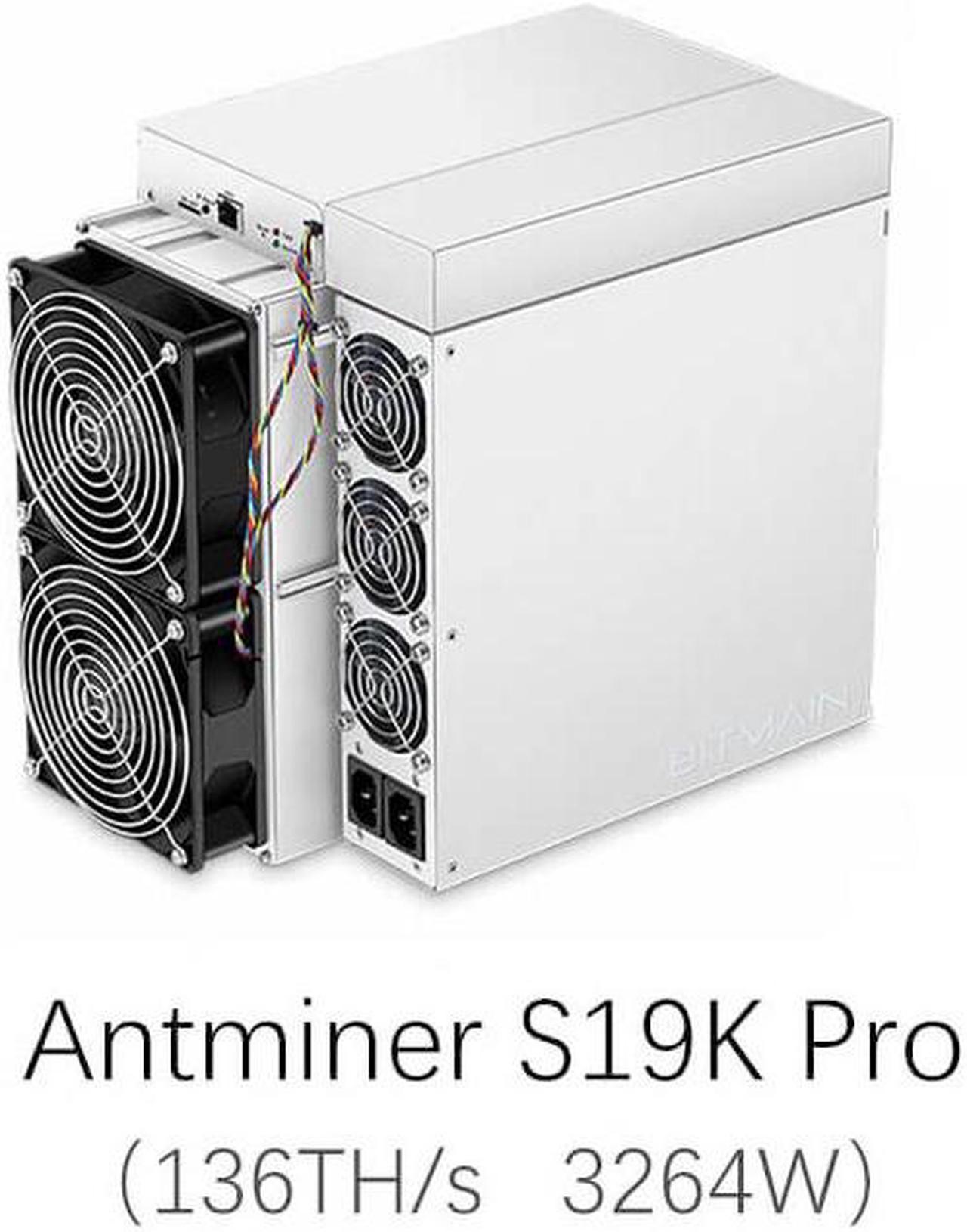 New Bitmain Antminer S19k pro 120T SHA-256 BTC Miner