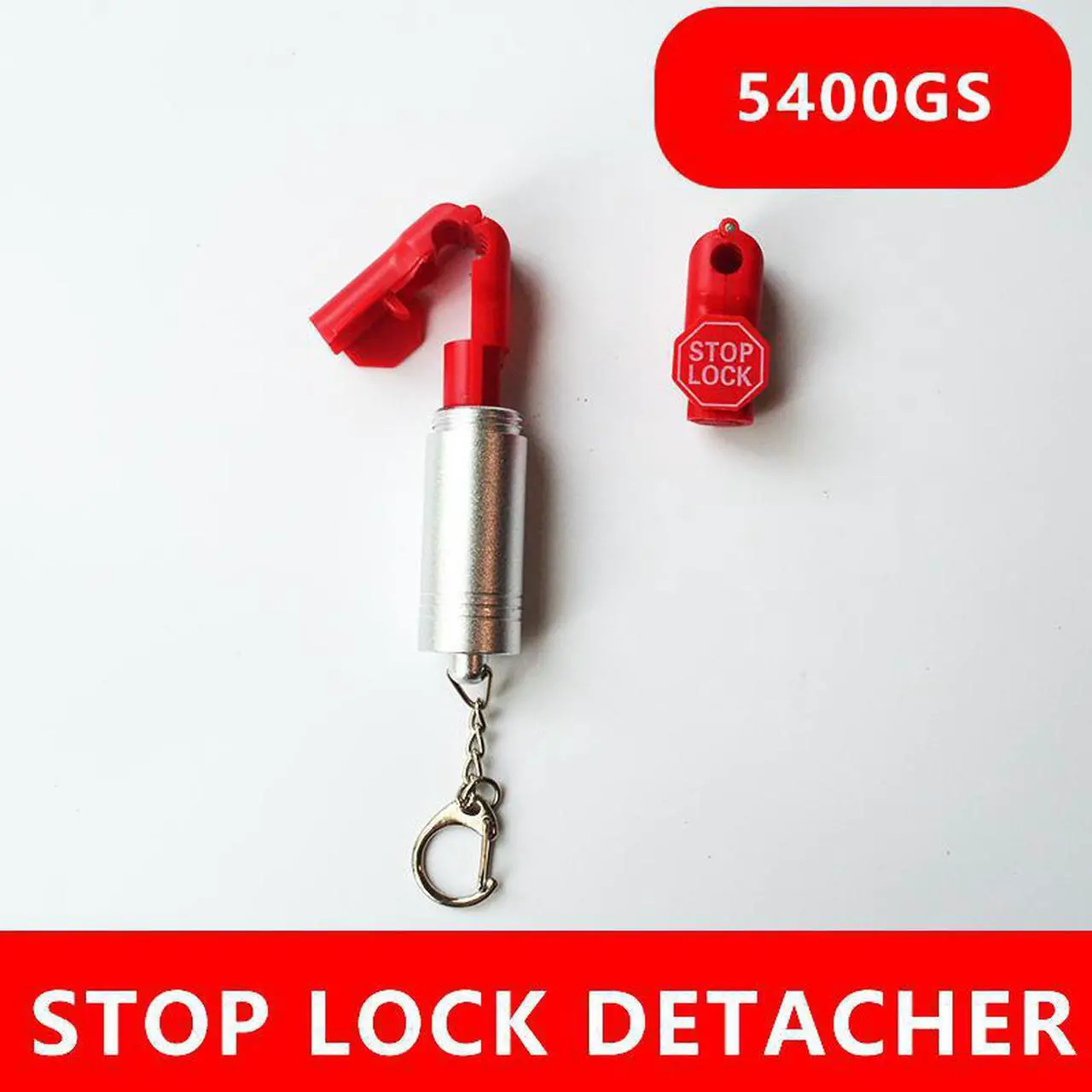Main image of Stop Lock Magnetic Releaser Portable EAS Security Tag Remover Detacher Magnet Lockpick Key Hook Detacher Supermarket Anti-Theft
