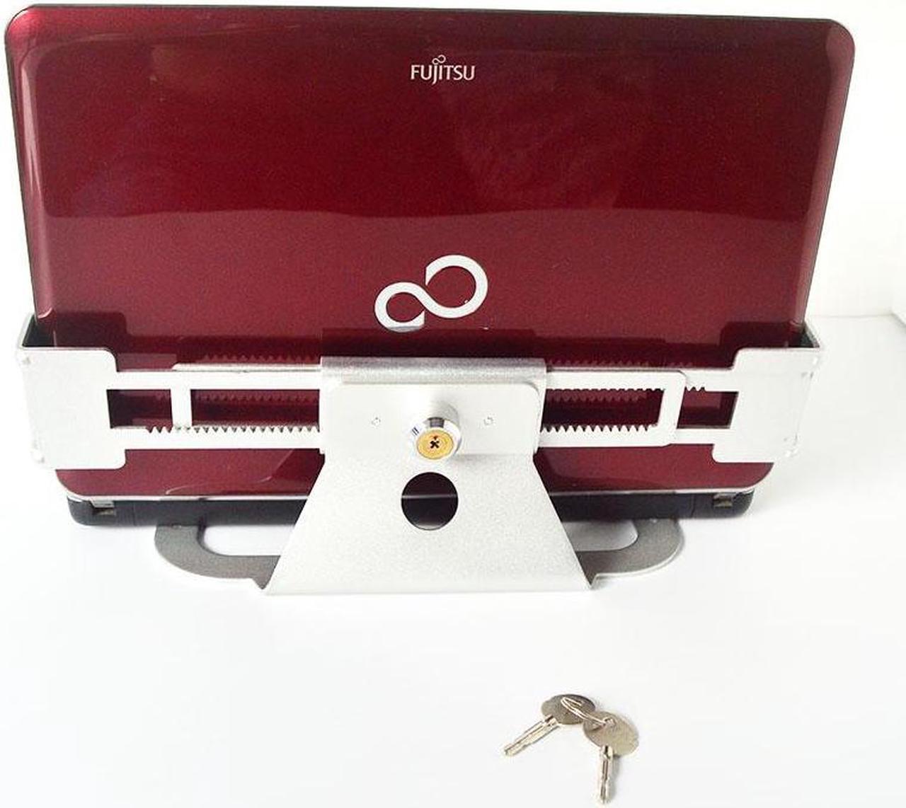 Alt view image 5 of 7 - Notebook Computer Security Display Stand Macbook Laptop Security Display Rack Desk Mount Anti Theft Lock With Keys
