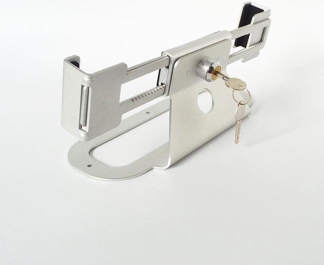 Alt view image 6 of 7 - Notebook Computer Security Display Stand Macbook Laptop Security Display Rack Desk Mount Anti Theft Lock With Keys