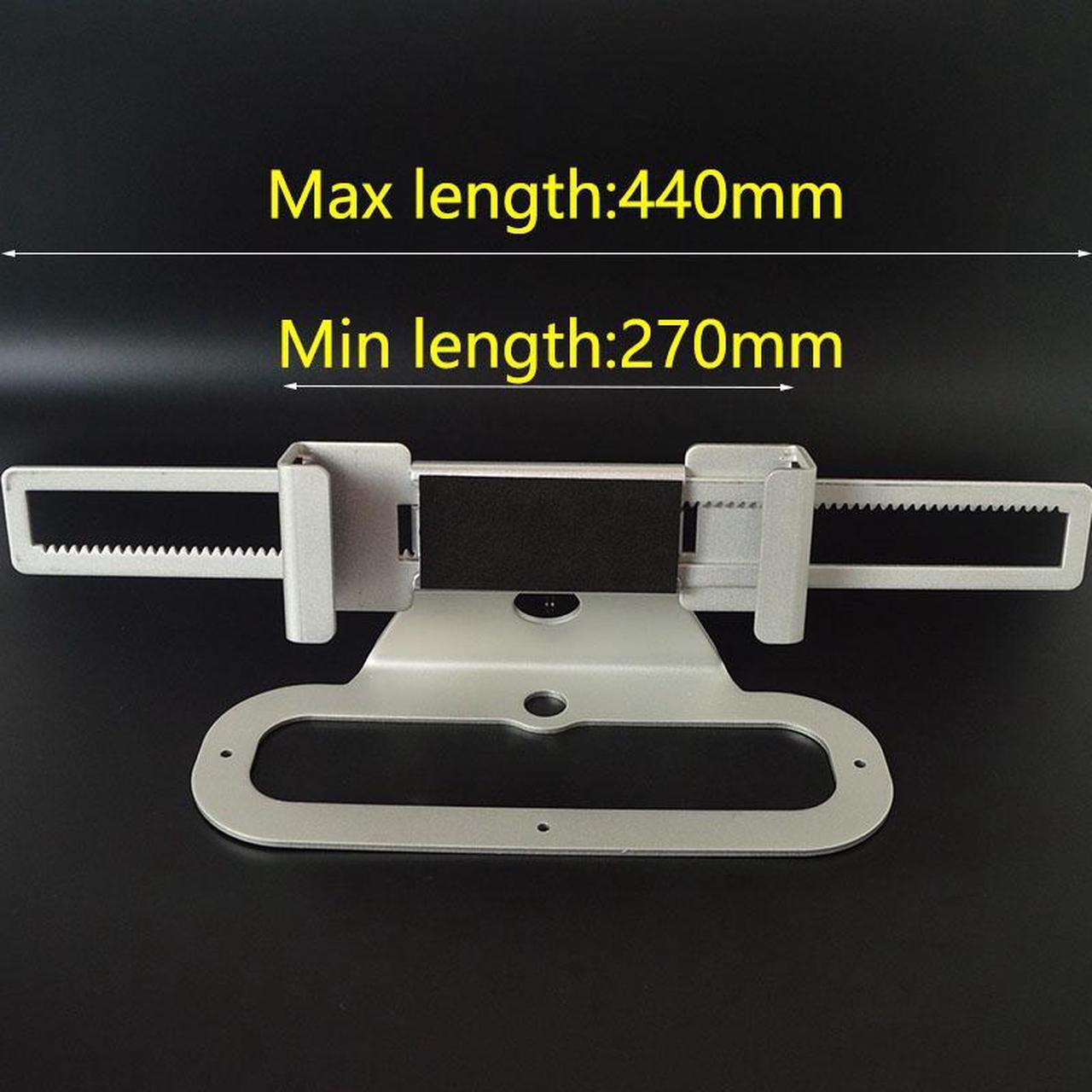 Alt view image 4 of 7 - Notebook Computer Security Display Stand Macbook Laptop Security Display Rack Desk Mount Anti Theft Lock With Keys