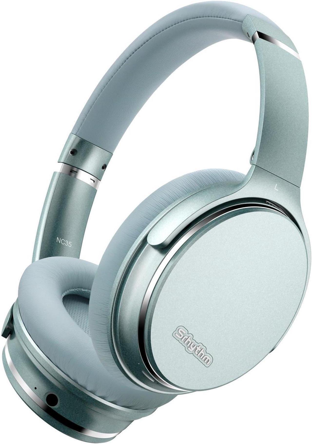 Main image of Srhythm NC35 Noise Cancelling Headphones Wireless Bluetooth 5.3, Fast Charge Over-Ear Lightweight Headset with Microphones,Mega Bass 50+ Hours Playtime