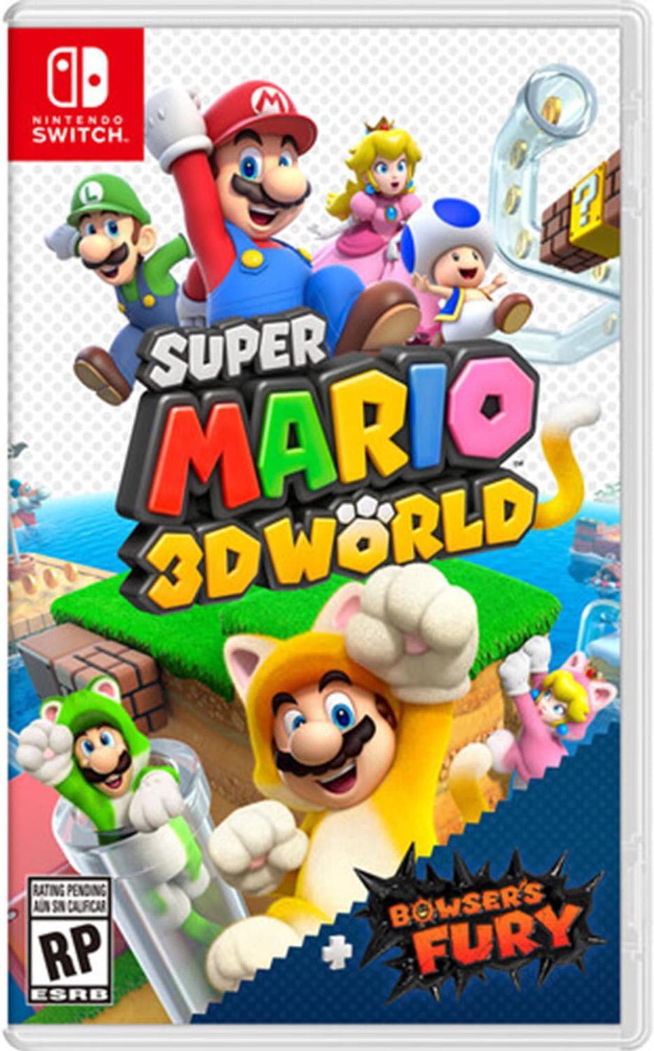 Alt view image 2 of 4 - Super Mario 3D World + Bowser's Fury  with Super Smash Bros - Nintendo Switch