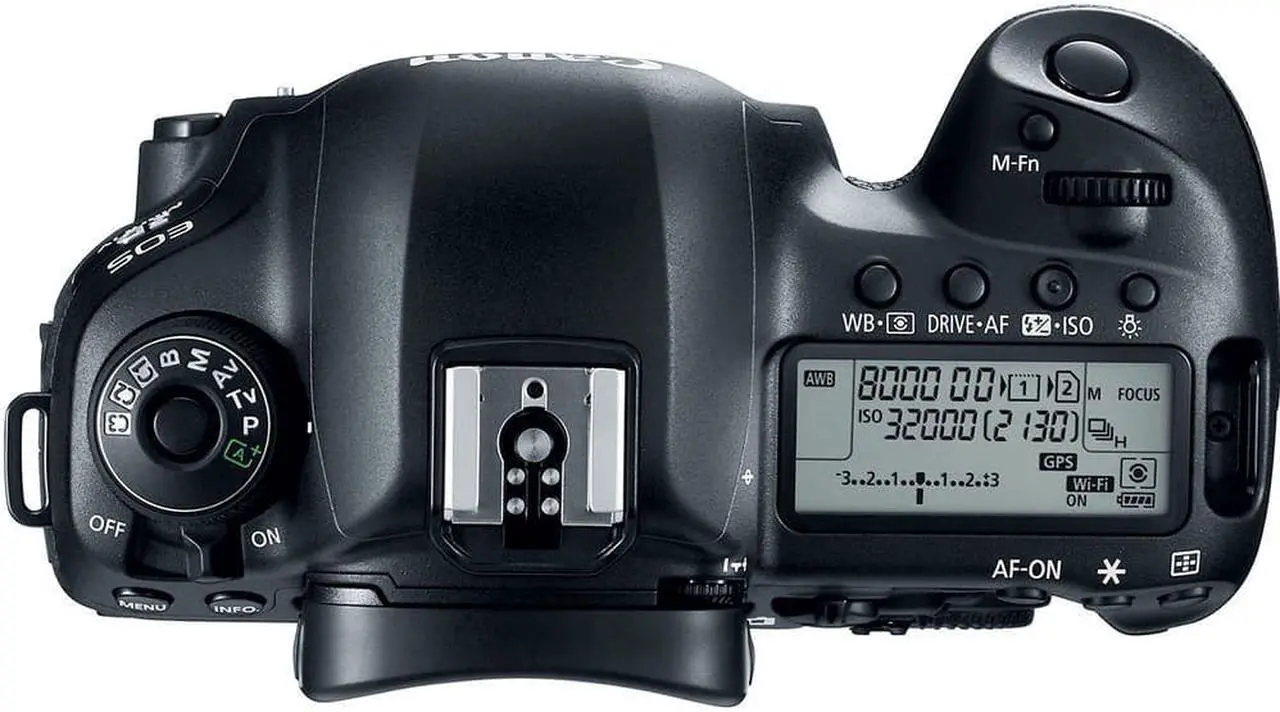 Alt view image 3 of 4 - Canon EOS 5D Mark IV DSLR Camera (Body Only) + Wireless Remote + Condenser Microphone + Case + Wrist Strap + Tripod + Card Reader - Intl Model