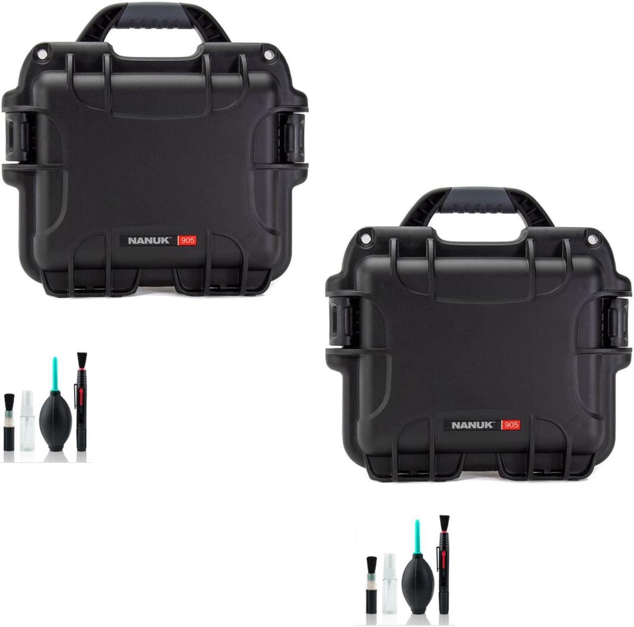 Main image of Nanuk 905 Hard Utility Case (Black) (2 pack Kit)