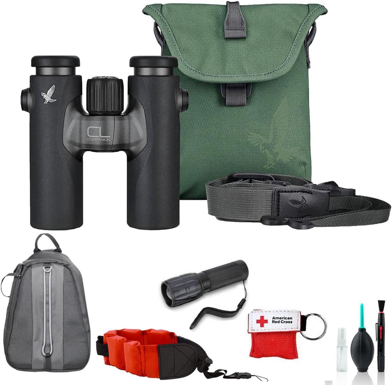 Alt view image 5 of 7 - Swarovski 8x30 CL (Anthracite) + Urban Jungle Accessory Pack - with Backpack