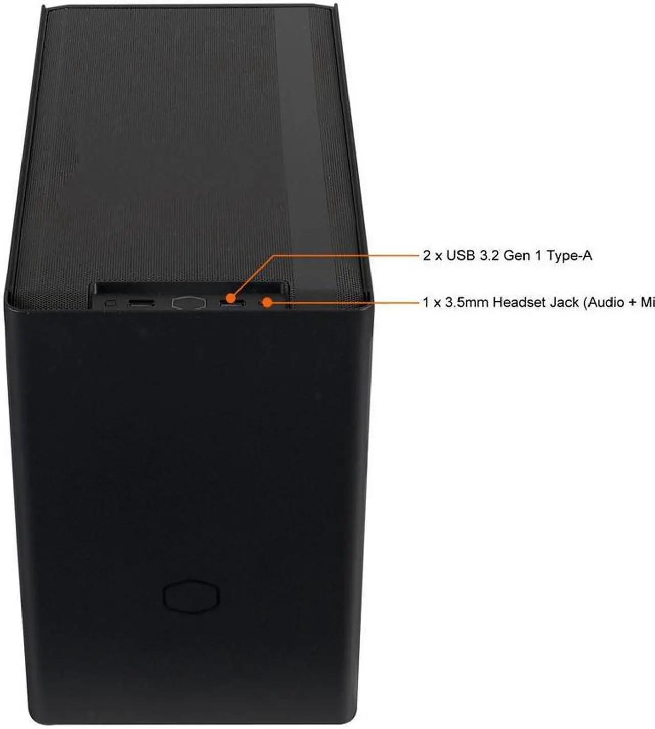 Alt view image 4 of 5 - AVGPC Mini Series Gaming PC - Ryzen 5 5600G 3.9 GHz, Integrated Radeon Vega 7, 16GB 3200MHz DDR4, 1TB NVME M.2 SSD, Hyper 212 Cooler, Wifi/AC, NR200 black Case, Windows 10