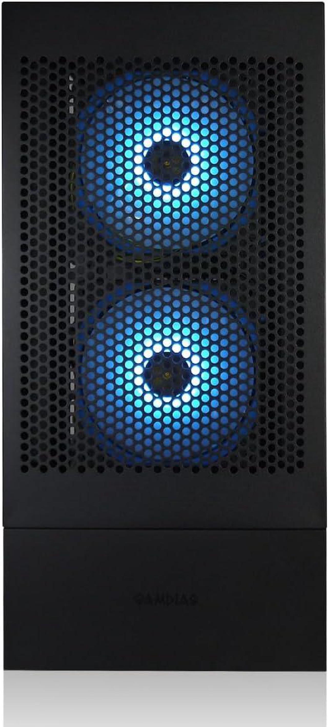 Alt view image 4 of 5 - AVGPC Max Gaming PC, AMD Ryzen 5 5600G 6-Core 4.4 GHz Max Boost, AMD Radeon Vega 7 (GPU upgrade ready up to RTX 4070), 16GB 3200MHz DDR4, 1TB M.2 NVMe SSD, Hyper 212 RGB Cooler, Windows 11, Wi-Fi/AC