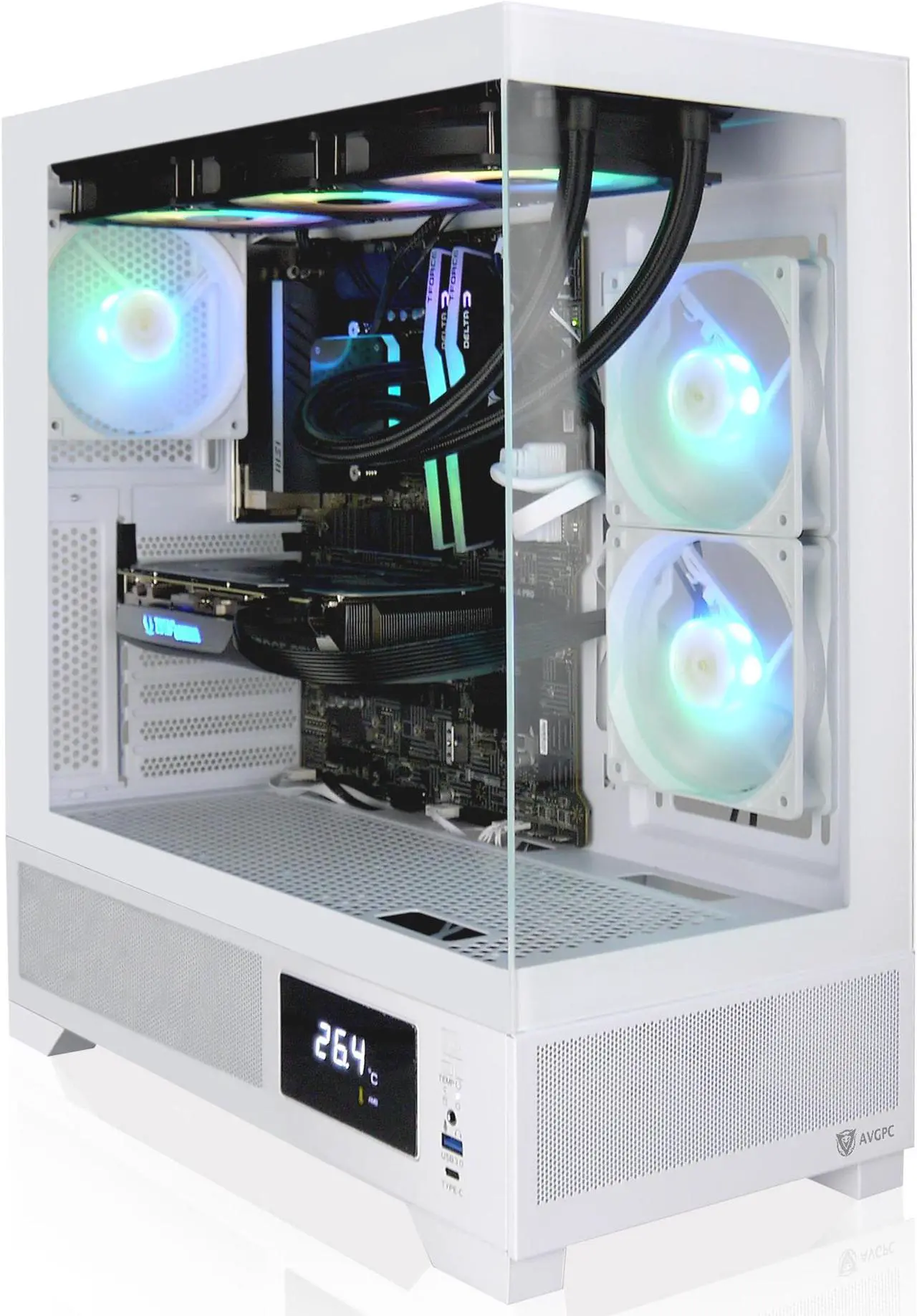 AVGPC Whirlwind Gaming PC Intel i7 14700KF RTX 4070 ...