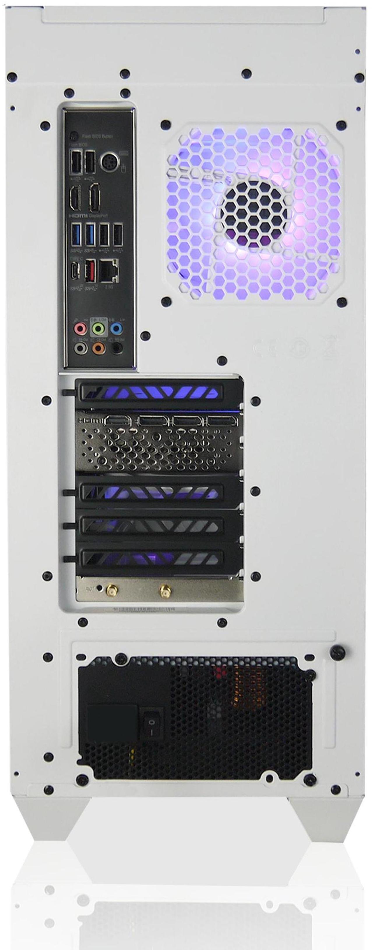 Alt view image 4 of 5 - AVGPC FrostFire Creator Gaming PC AMD Ryzen 9 9900X3D, NVIDIA GeForce RTX 5090, 2+2 TB nVME, 64GB RAM DDR5, 360mm Liquid Cooling, Win 11 Pro, White RTX 5090 4TB SSD