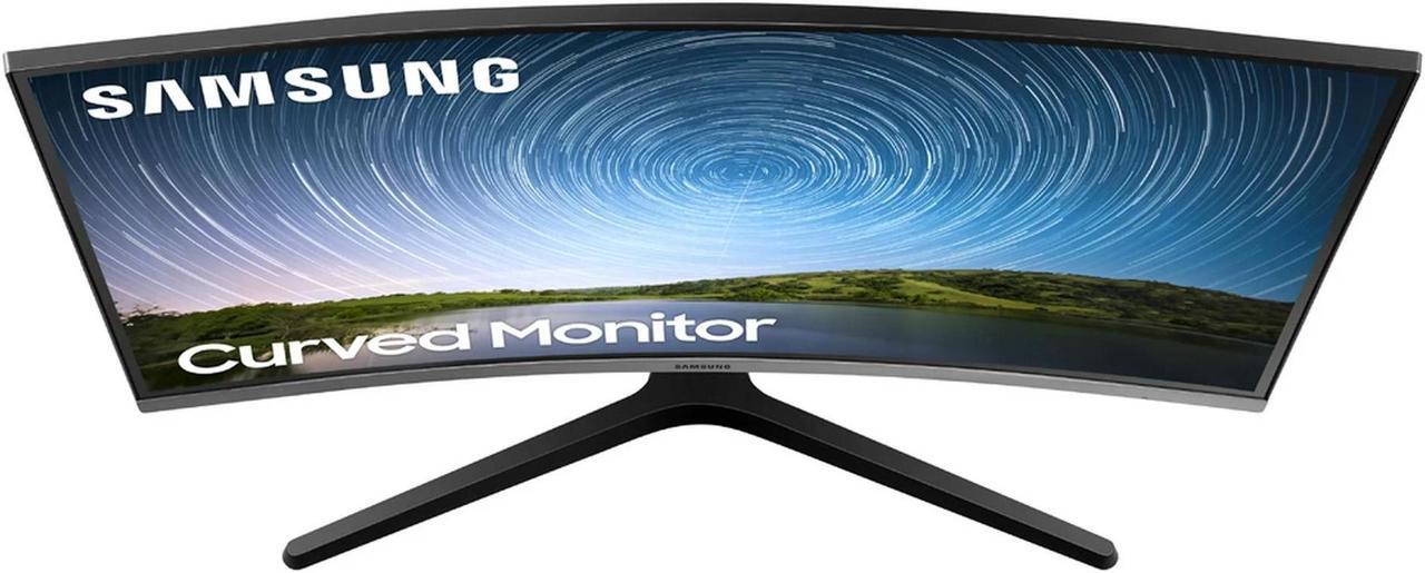 Alt view image 8 of 9 - SAMSUNG LC32R500FHNXZA-RB 32" FHD Curved Monitor - black