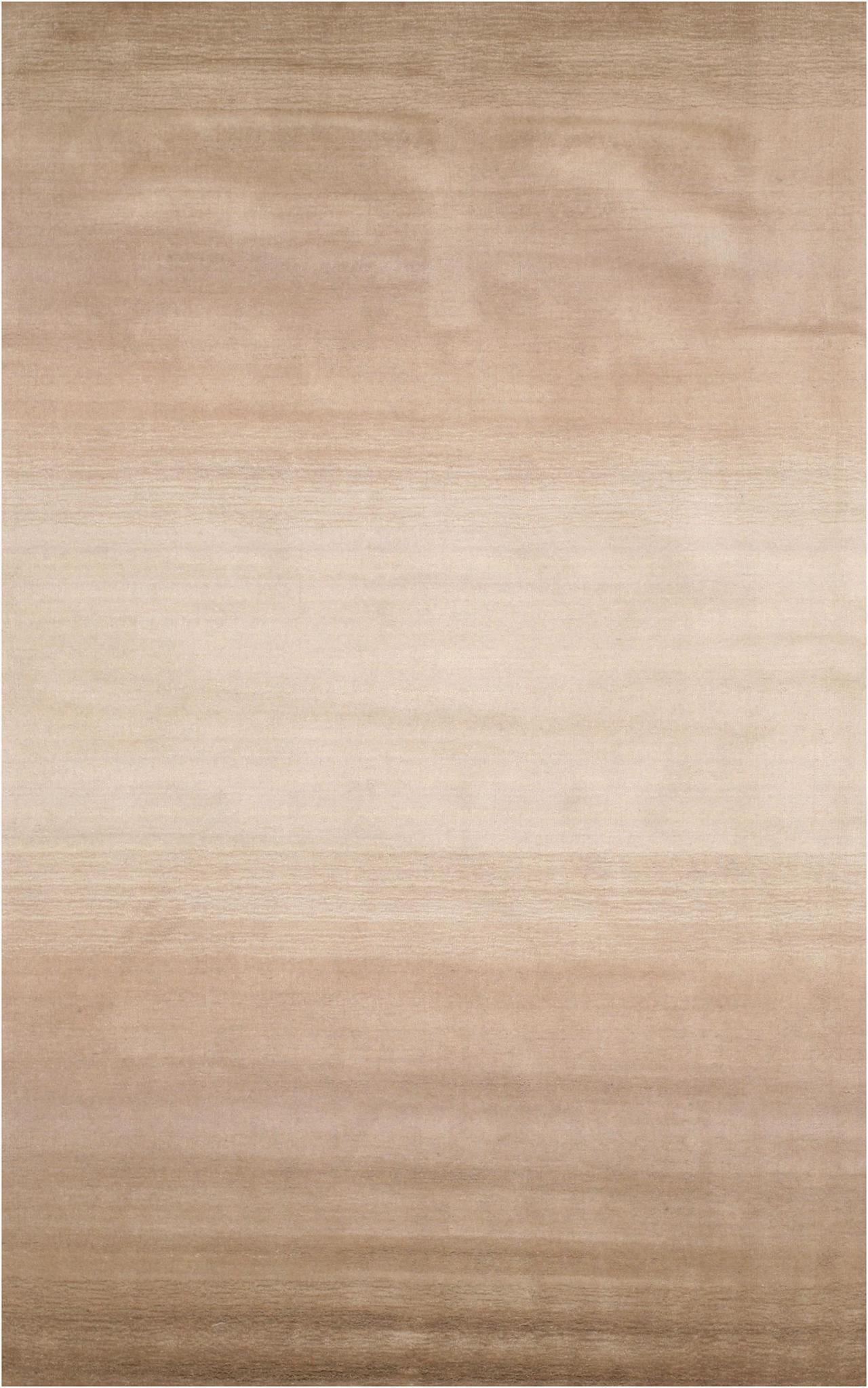 Main image of Handmade Wool Beige Transitional Stripe Horizon Rug, Made in India