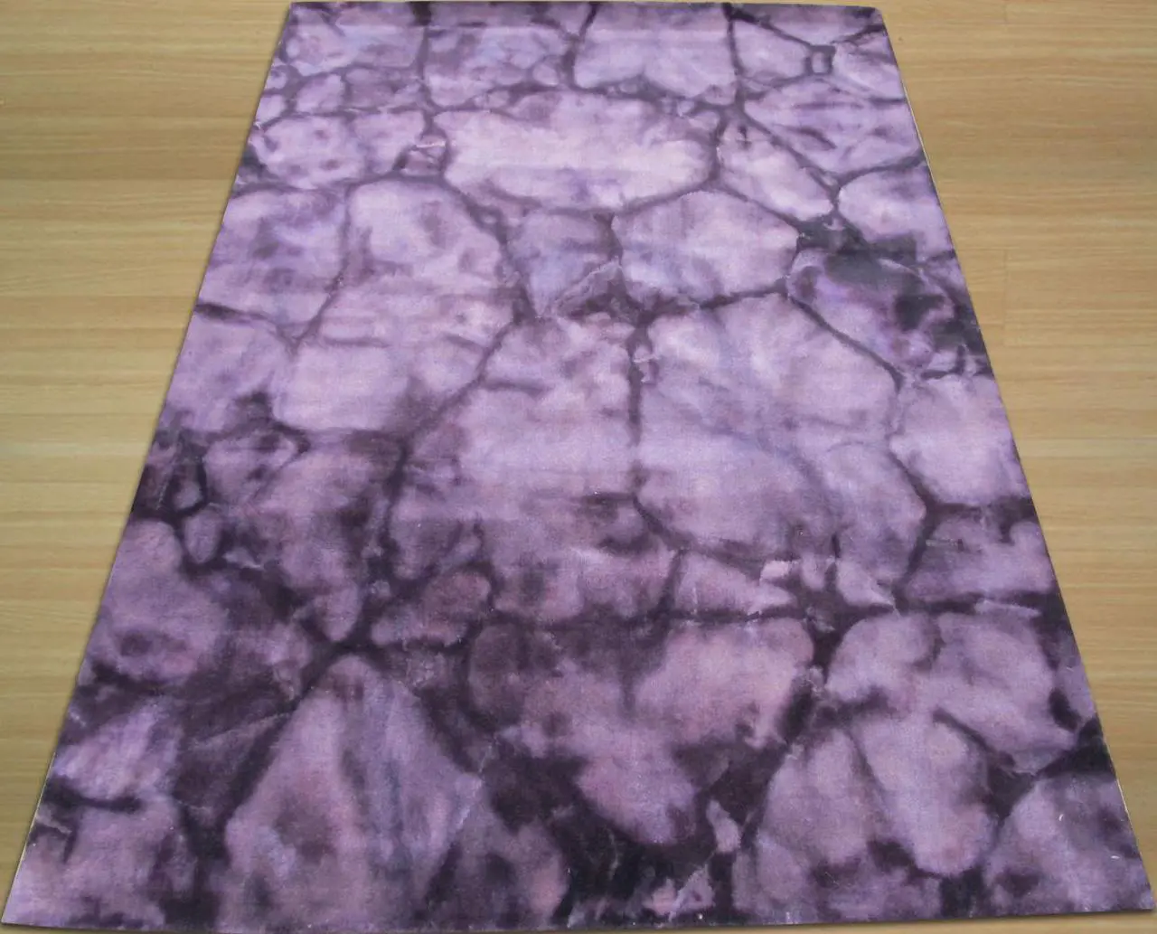 Alt view image 4 of 4 - Plum Marble Wool Rug