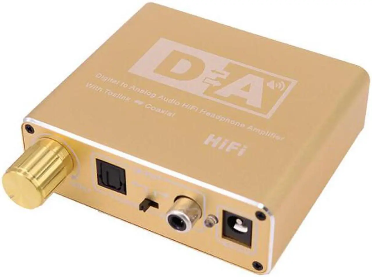 Main image of Digital to Analog Audio Converter Optical Toslink to Coaxial and Coxial to Optical Toslink Bi-directional Switch RCA 3.6mmLength: 0.5m and below (US plug)
Color: red (gold)