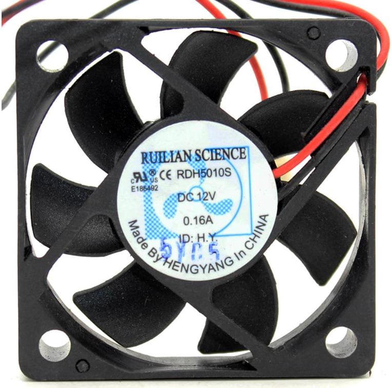 RDH5010S 5cm 5010 50x50x10mm 12V0.16A computer chassis CPU motherboard cooling fan