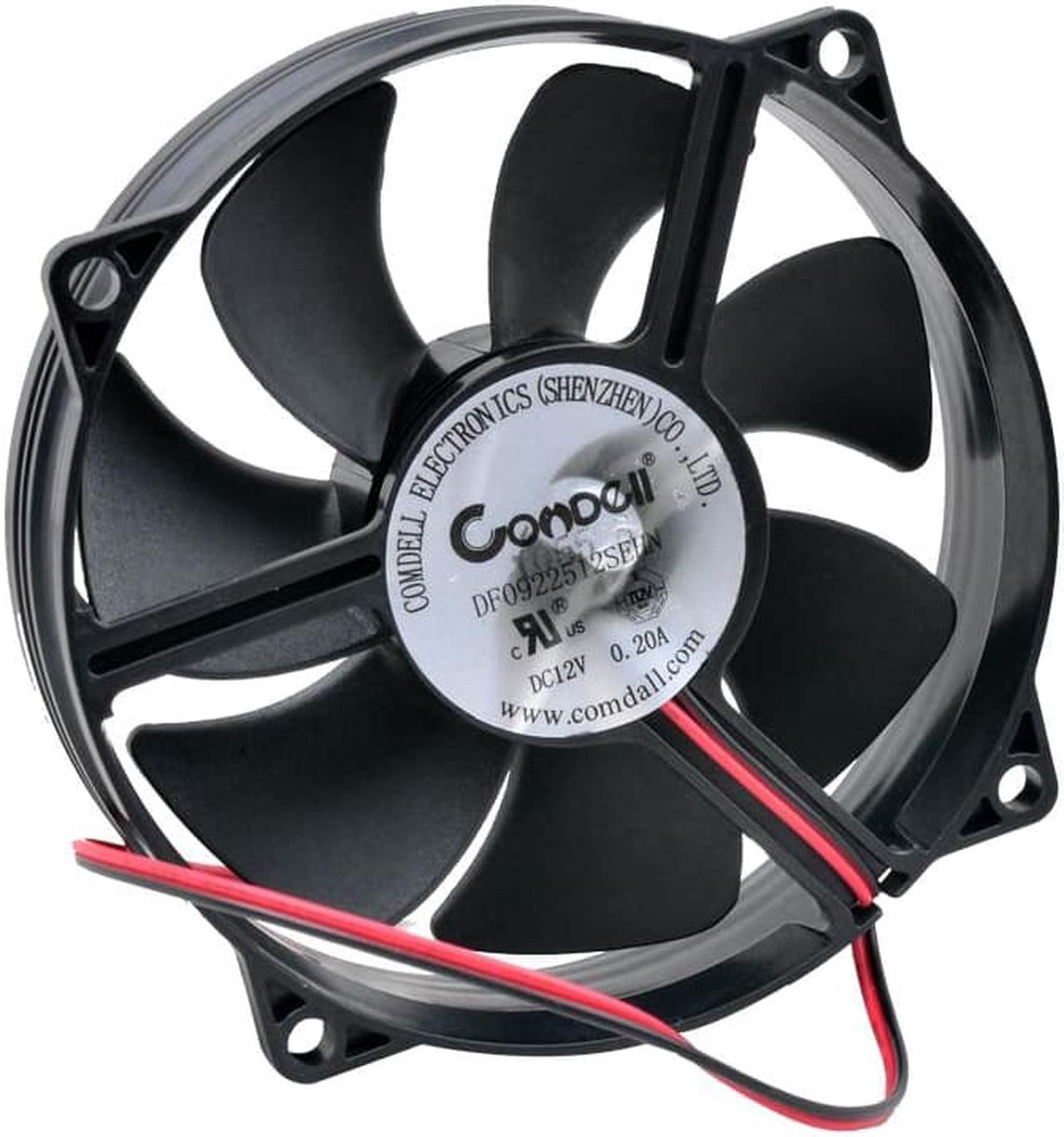 DF0922512SEHN 92mm 80mm fan 92x92x25mm 80x80x25mm DC12V 0.20A 2pin Round cooling fan for case