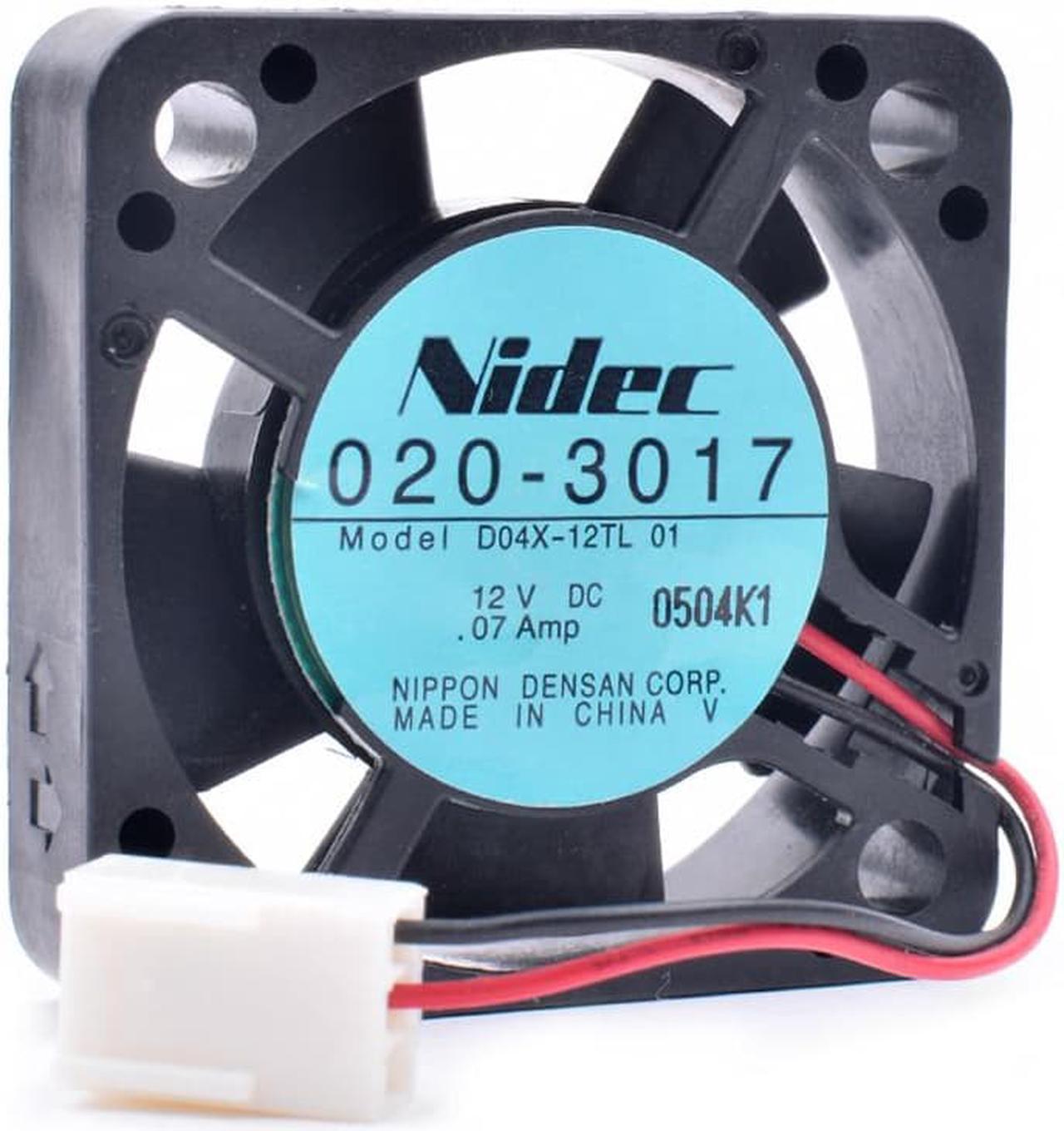 D04X-12TL 4010 4cm 12V 0.07A double ball north and south bridge very quiet cooling fan