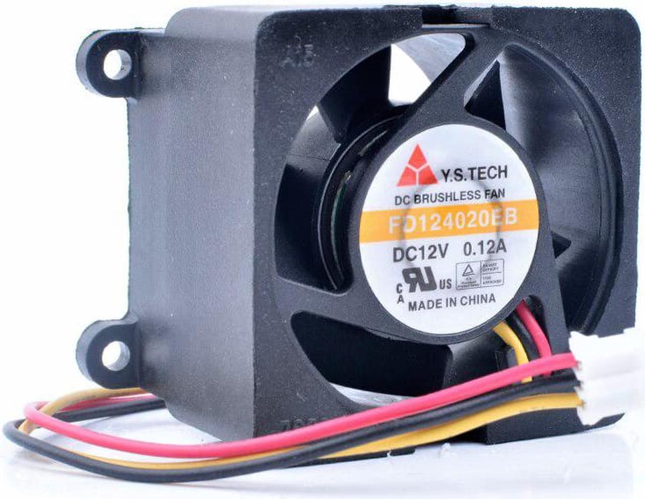 Y.S FD124020EB 4cm 4020 40x40x20mm 40mm fan 12V 0.12A switch power supply cooling fan