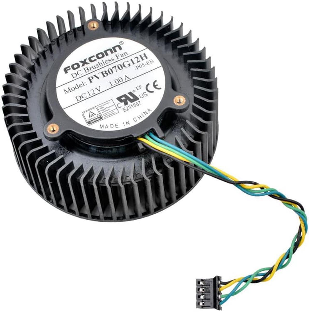 New PVB070G12H DC12V 1.00A graphics card cooling fan for GTX460 480 580 public version 680 670