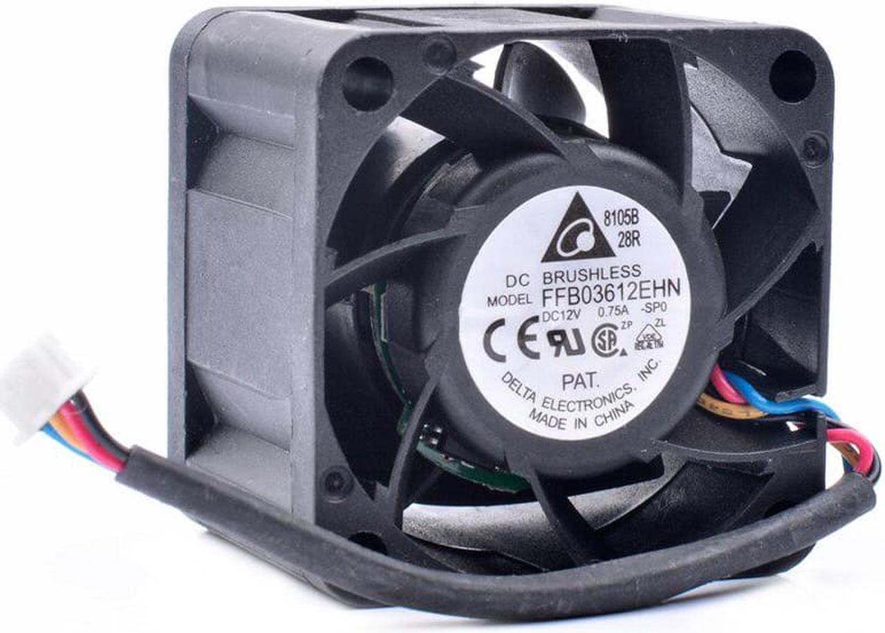 FFB03612EHN 3.6cm 3628 12V 0.75A 4-line switch server power supply cooling fan