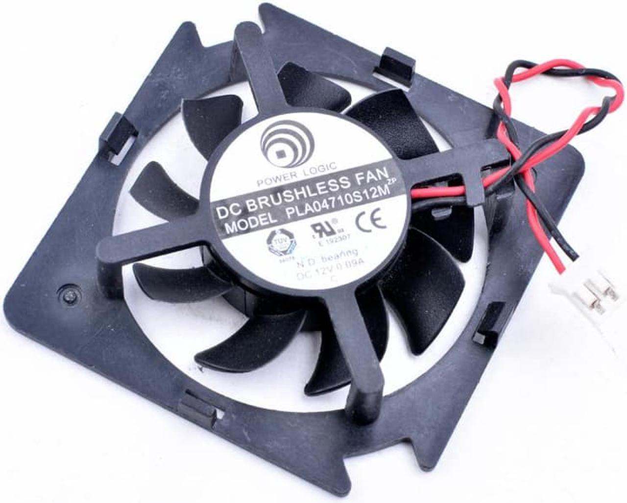 power PLA04710S12M 12V 0.09A ATI HD5450 graphics card single leaf cooling fan