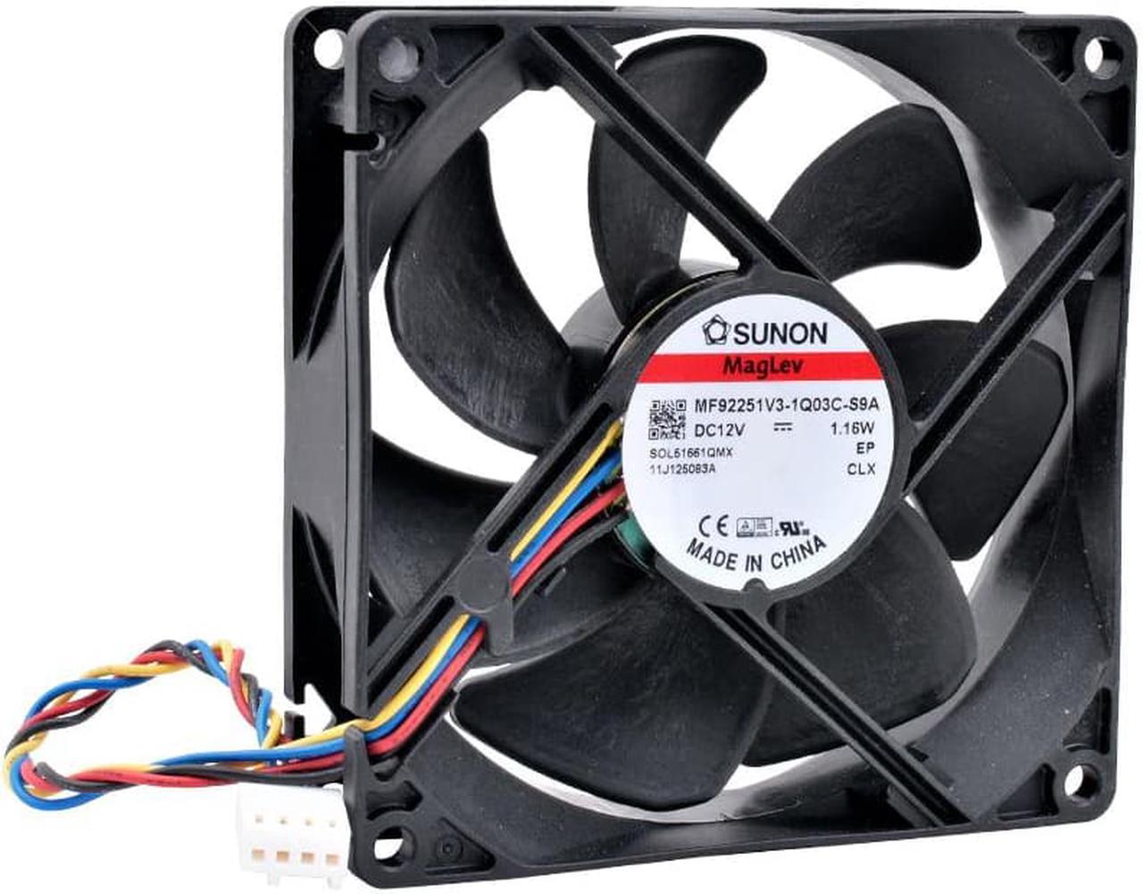 New MF92251V3-1Q03C-S9A 9cm 9025 92mm fan 92x92x25mm DC12V 1.16W 4pin quiet control speed CPU cooling fan