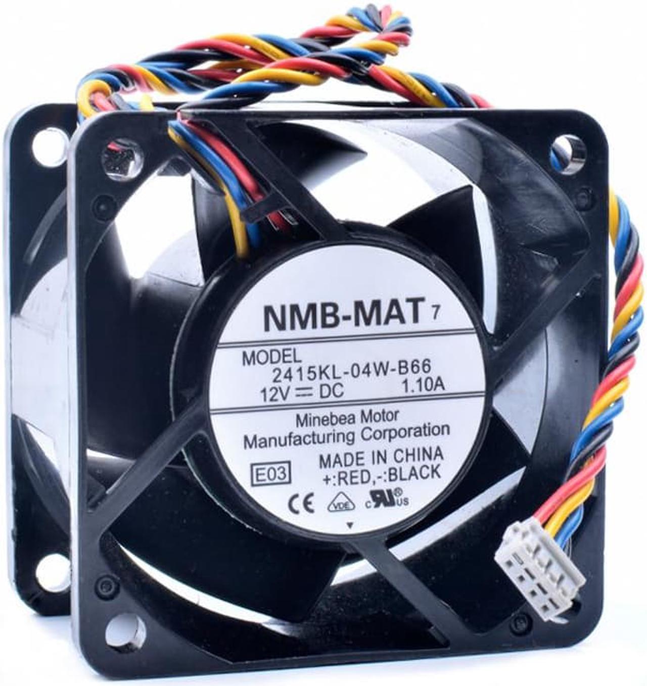 2415KL-04W-B66 6cm 6038 60x60x38mm 12V 1.10A server chassis cooling fan