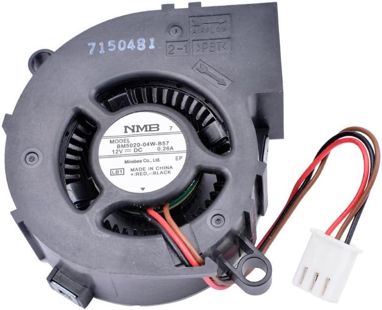 BM5020-04W-B57  5cm 5020 50x50x20mm 12V 0.26A centrifugal turbo blower projector cooling fan