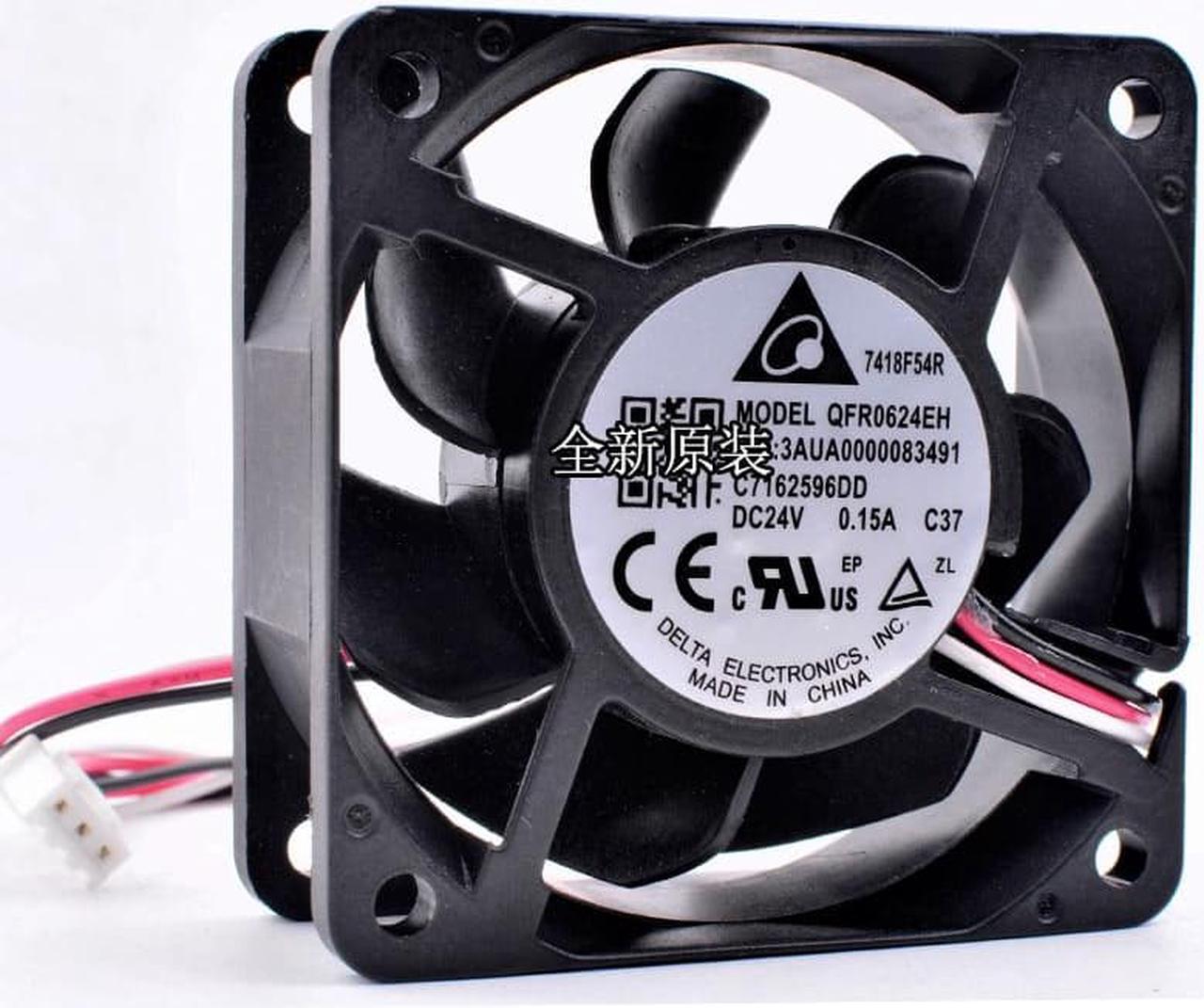 QFR0624EH 3AUA0000083491 C7162596DD 6cm 6025 60x60x25mm DC24V 0.15A Inverter cooling fan