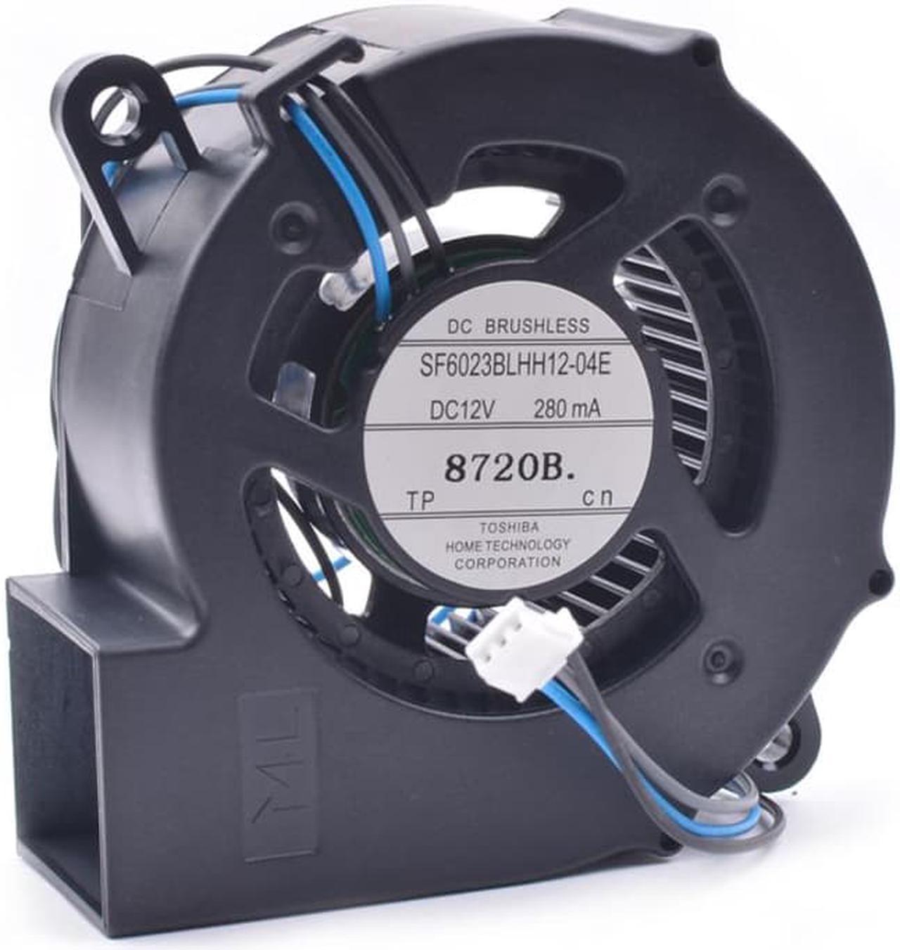 SF6023BLHH12-04E 6cm 12V 280mA projector blower fan