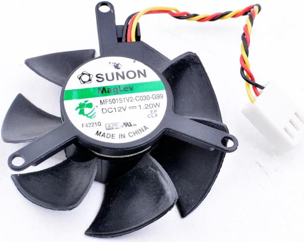 MF50151V2-C030-G99 12V 1.20W 3-pin graphics card cooling fan