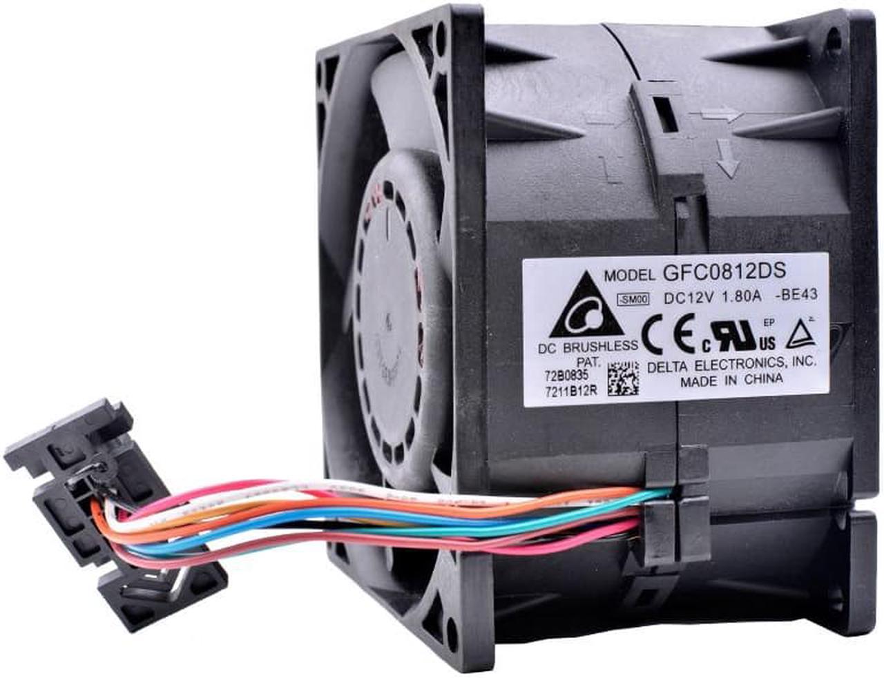 GFC0812DS  8055 8cm 80mm fan 80x80x55mm DC12V 1.80A x3650m4 CPU cooling fan