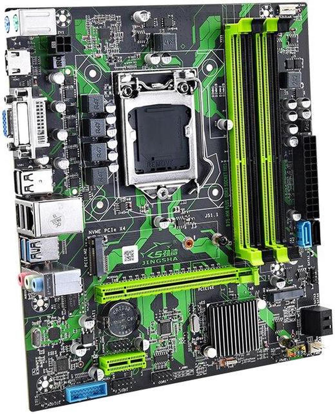 Main image of B75 Motherboard LGA 1155 M.2 NVME USB 3.0 SATA III Mainboard DDR3 RAM for Intel LGA1155 I3 I5 I7 Xeon E3 CPU Placa Mae