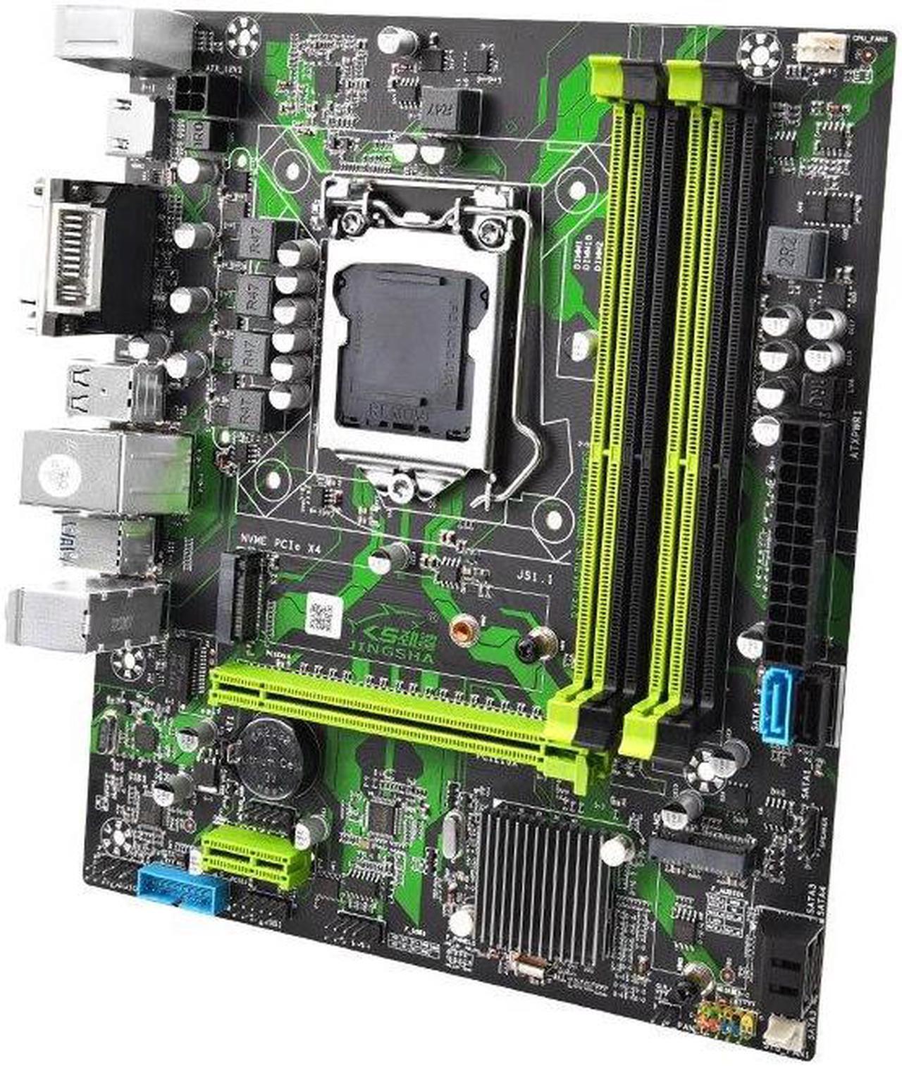 Alt view image 2 of 5 - B75 Motherboard LGA 1155 M.2 NVME USB 3.0 SATA III Mainboard DDR3 RAM for Intel LGA1155 I3 I5 I7 Xeon E3 CPU Placa Mae