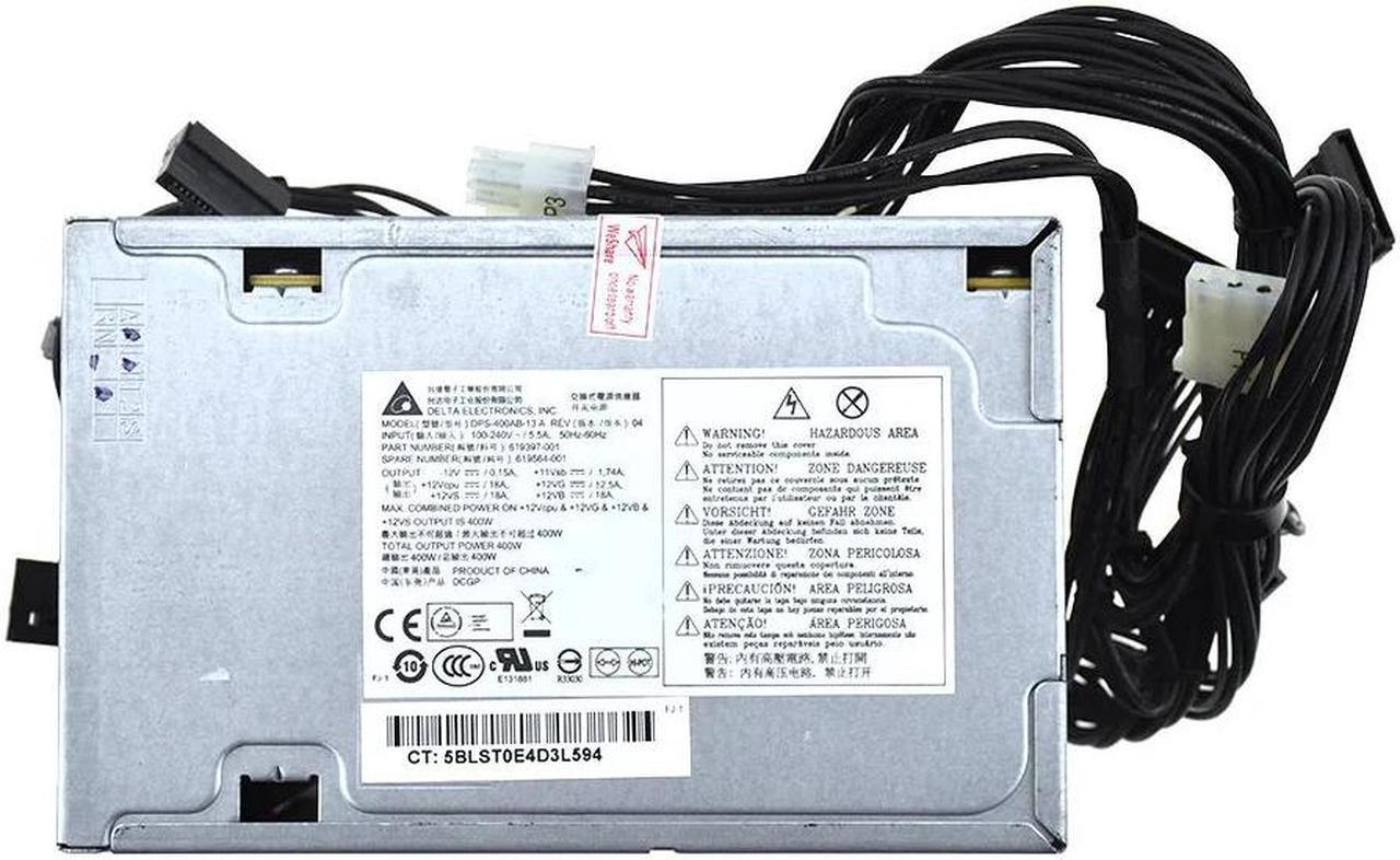 Main image of DPS-400AB-13A 619397-001 619564-001 For HP Z210 Z220 CMT Power Supply 400W