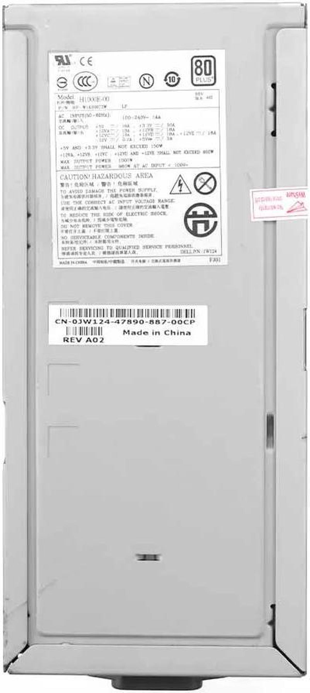 Main image of for D-ell Precision T7400 workstation Power Supply 1000W N/H1000E-00 JW124 C309D