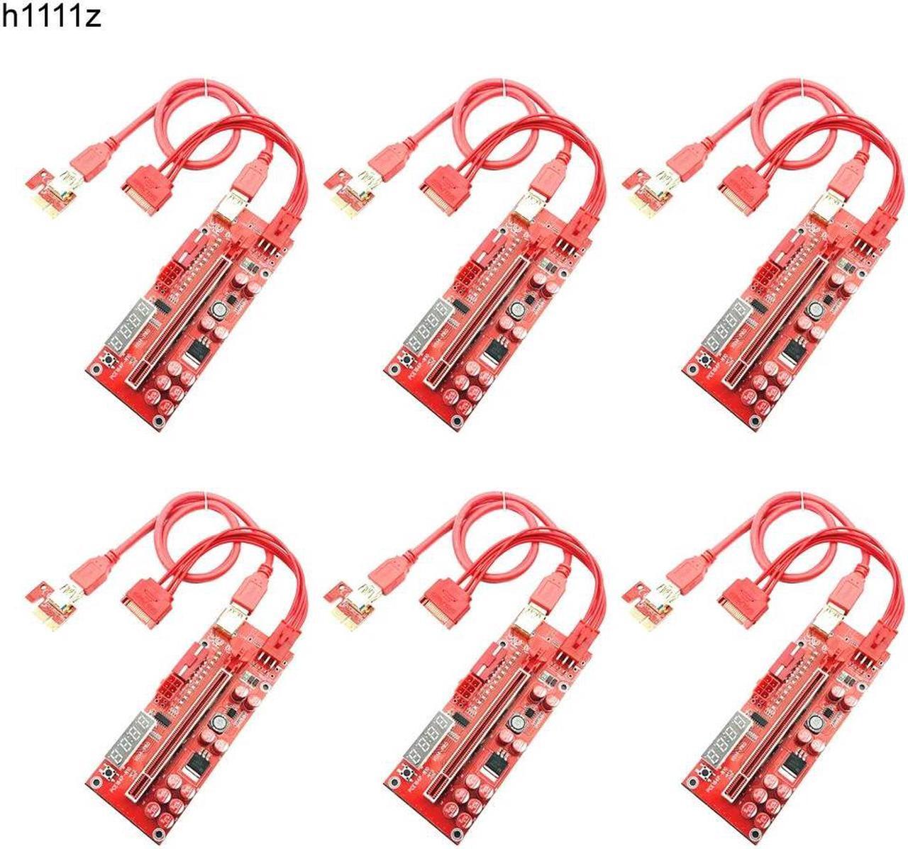Main image of PCIE Riser V014 Pro GPU Riser for Video Card Riser 014 PCI Express X1 to X16 Extender 6P Power USB3.0 Cable for BTC Miner Mining