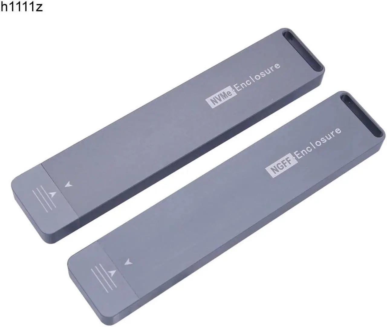 Alt view image 2 of 7 - M2 SSD Case NVME Enclosure M.2 to USB TYPE-A 3.1 SSD Adapter for NVME PCIE M Key NGFF SATA B Key SSD Disk Drive Box M.2 SSD Case(M-key NVMe - 10Gbps)