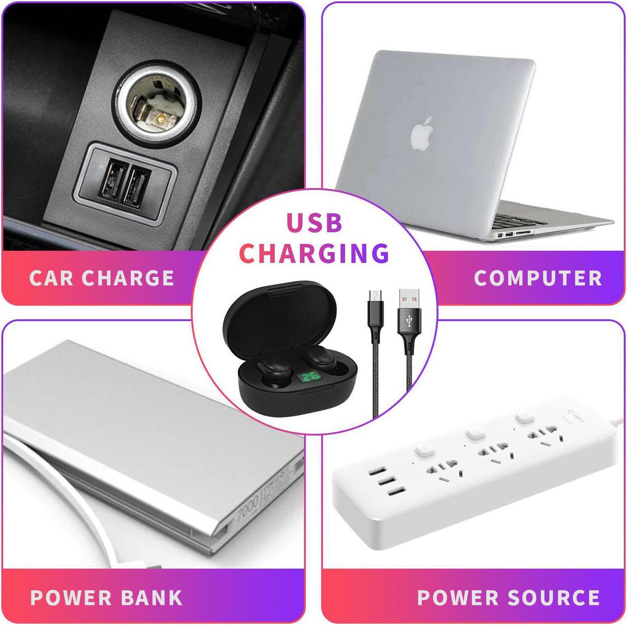 Alt view image 7 of 7 - Hearing Amplifier Aid Rechargeable Digital Personal Sound Amplifier Devices ITE for Seniors,Inner-Ear Hearing aid,black, Right ear+charging case