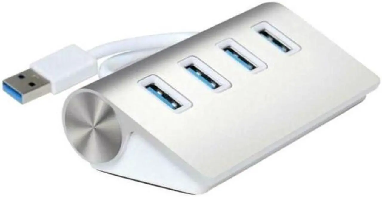 Alt view image 5 of 7 - Aomoproing 4 Port USB 3.0 Hub up to 5Gbps Super High Speed Data Transfer for MacBook Air, Mac Mini, iMac, Laptop, PC, USB Flash Drives and More