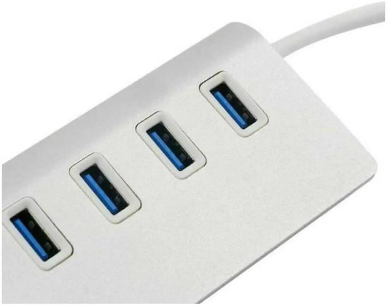 Alt view image 6 of 7 - Aomoproing 4 Port USB 3.0 Hub up to 5Gbps Super High Speed Data Transfer for MacBook Air, Mac Mini, iMac, Laptop, PC, USB Flash Drives and More