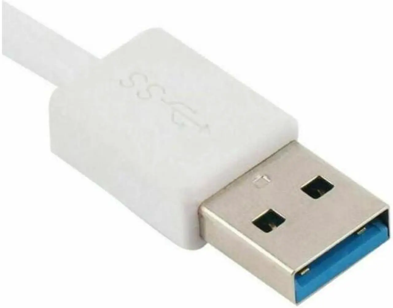 Alt view image 7 of 7 - Aomoproing 4 Port USB 3.0 Hub up to 5Gbps Super High Speed Data Transfer for MacBook Air, Mac Mini, iMac, Laptop, PC, USB Flash Drives and More