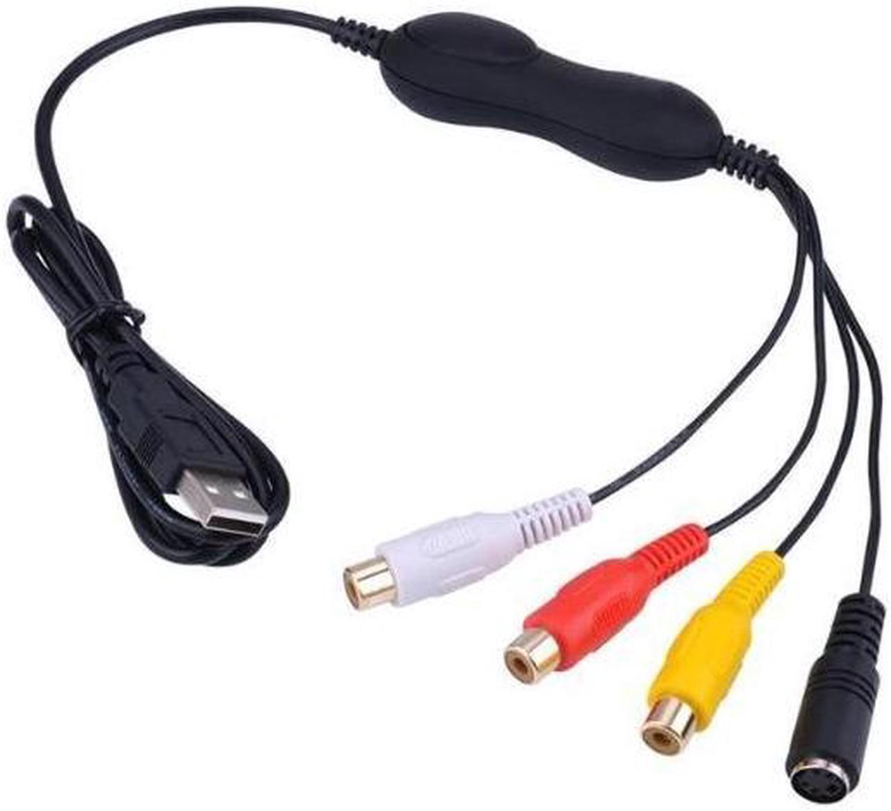 Alt view image 2 of 4 - Ezcap158 USB 2.0 UVC Audio Video Capture Card S-Video AV Analog Video Recording Plate Hi8 VHS Old Camera for Windows MAC Win10