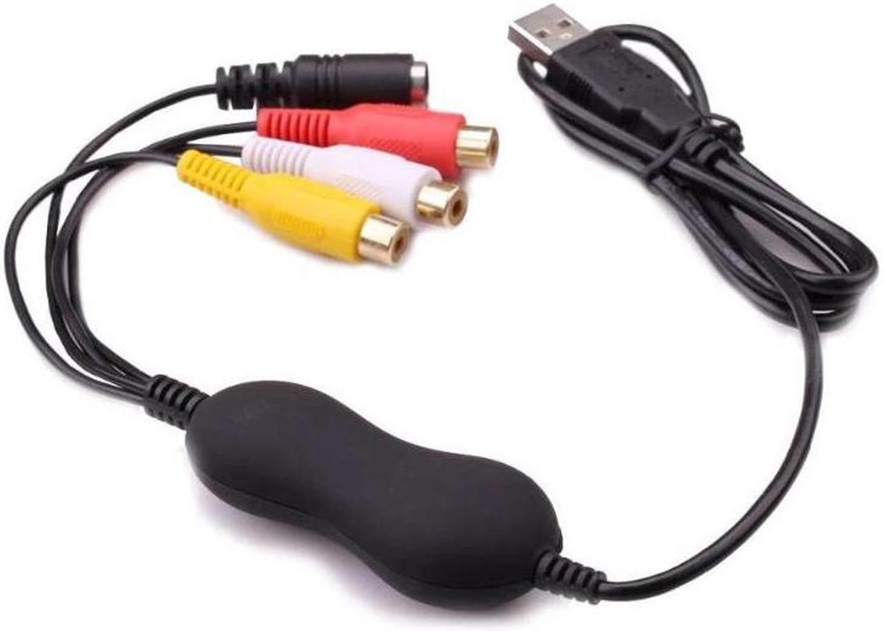 Alt view image 4 of 4 - Ezcap158 USB 2.0 UVC Audio Video Capture Card S-Video AV Analog Video Recording Plate Hi8 VHS Old Camera for Windows MAC Win10