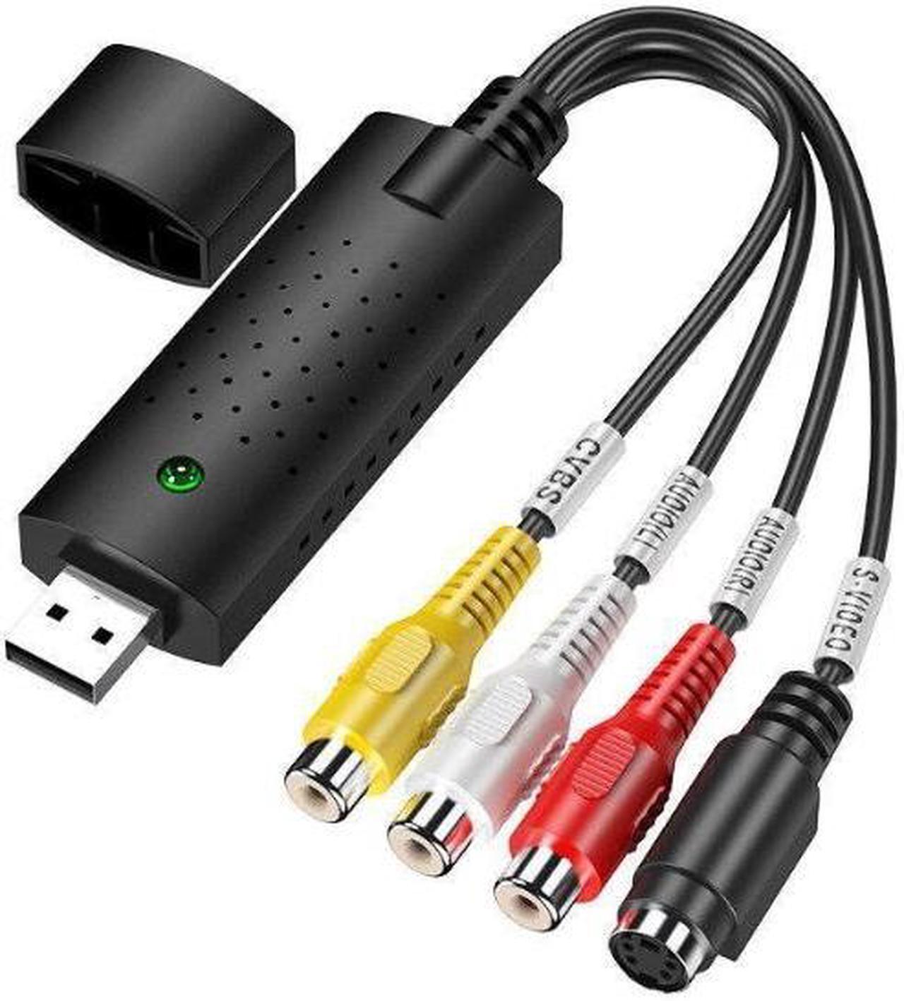 Main image of Video Audio VHS VCR Video Capture Card USB To DVD Converter Capture Card Adapter USB Video Capture Card AV Signa Monitor Capture
