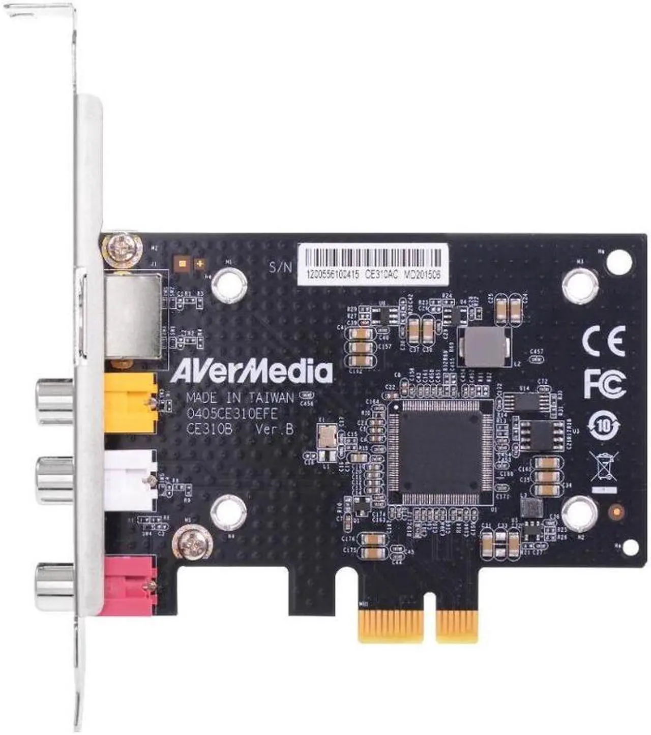 Main image of AVerMedia CE310B professional SD PCIe capture card with S terminal video capture AV composite (CE310B)