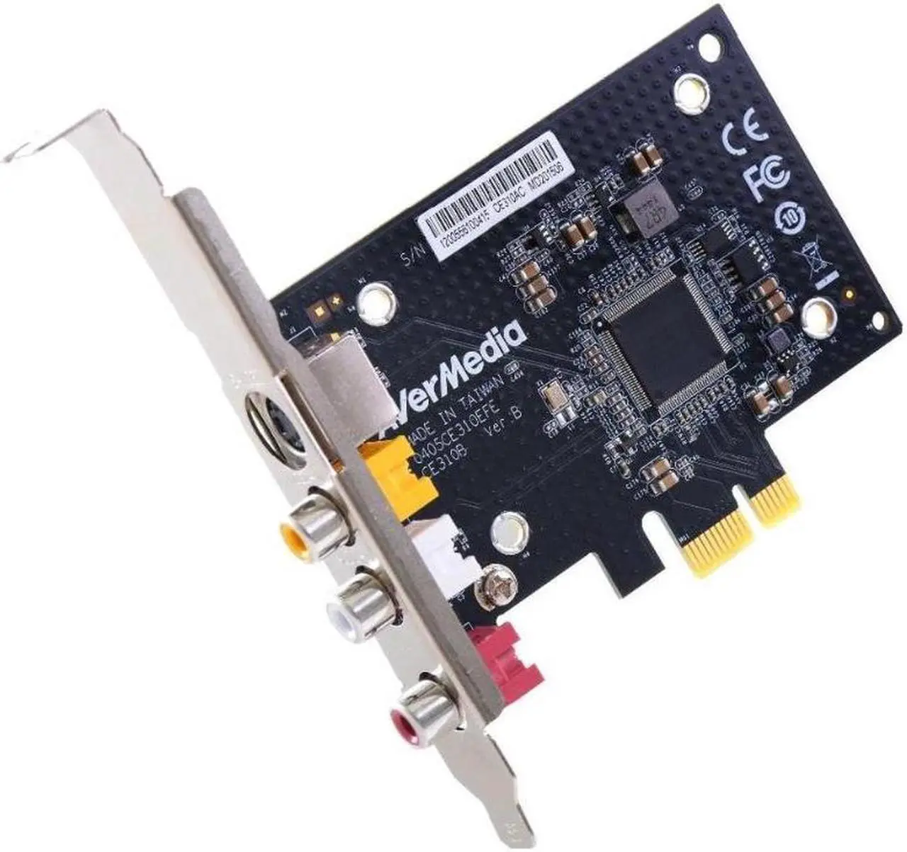 Alt view image 3 of 3 - AVerMedia CE310B professional SD PCIe capture card with S terminal video capture AV composite (CE310B)