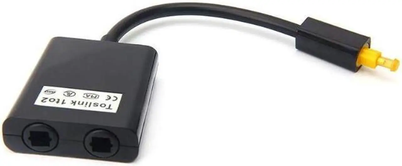 Alt view image 3 of 6 - 1Pcs ABKT 1 in 2 Out Digital Fiber Audio Optical Splitter Cable ,Fiber optic adapter,Fiber converter, Audio Adapter Cable(0.2M)